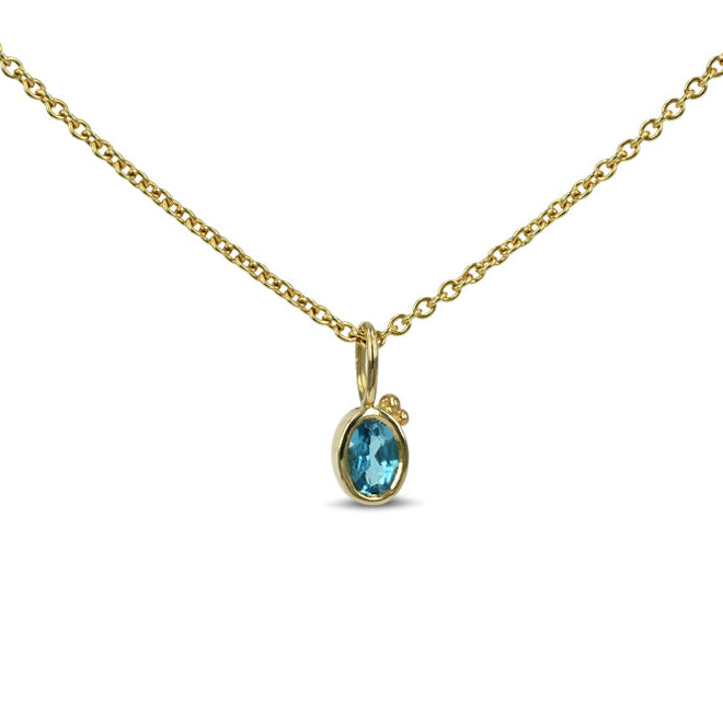 One of a kind - Smukt vedhæng med Topas