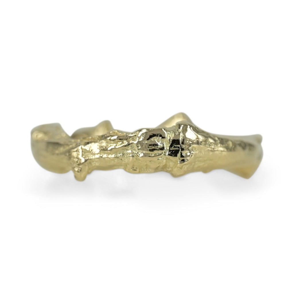 14 kt. guldring - denne ring er skabt direkte fra naturen selv, en lille gren fra skoven, den havde de fineste detaljer og jeg kunne straks se den i et smykke, denne ring har fulgt mig siden 2010 og er stadig en af mine yndlings ringe.... Er du natur elsker som jeg, så er dette ringen for dig. Nature - Den smukke natur omgiver os hver dag – den er lige for vores øjne, smuk unik og helt fantastisk.