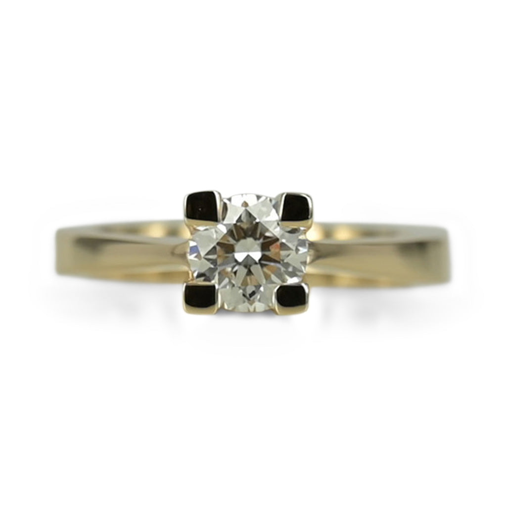 14 kt Prinsessering med 1.0 ct Diamant