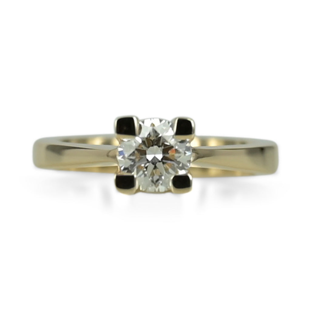 14 kt Prinsessering med 1.0 ct Diamant