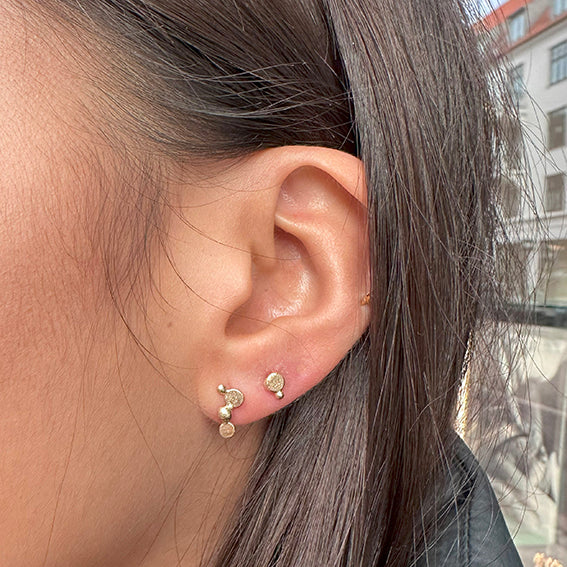 Kaskade - 14 kt ørestik