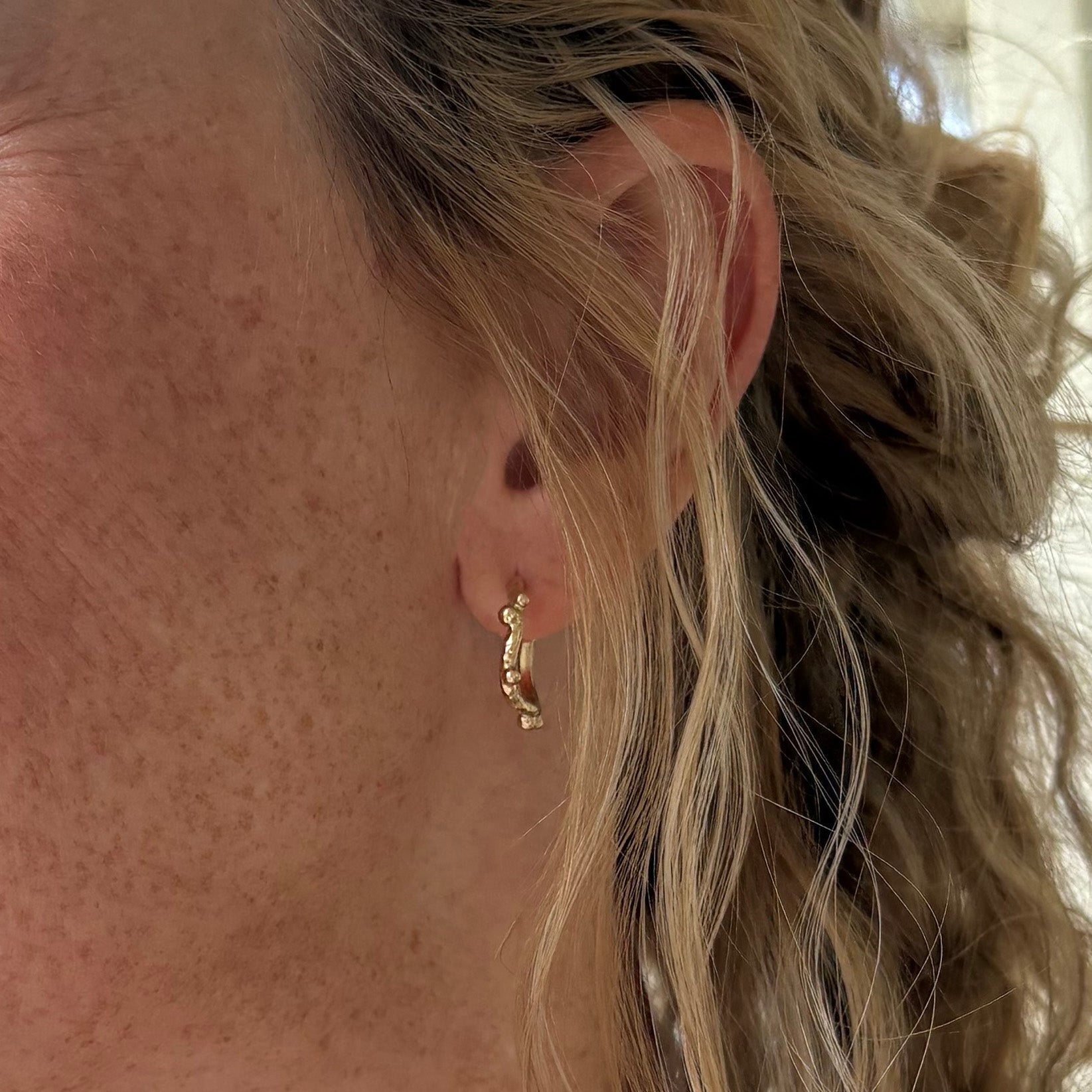 One of a Kind - 14 kt Guld creol