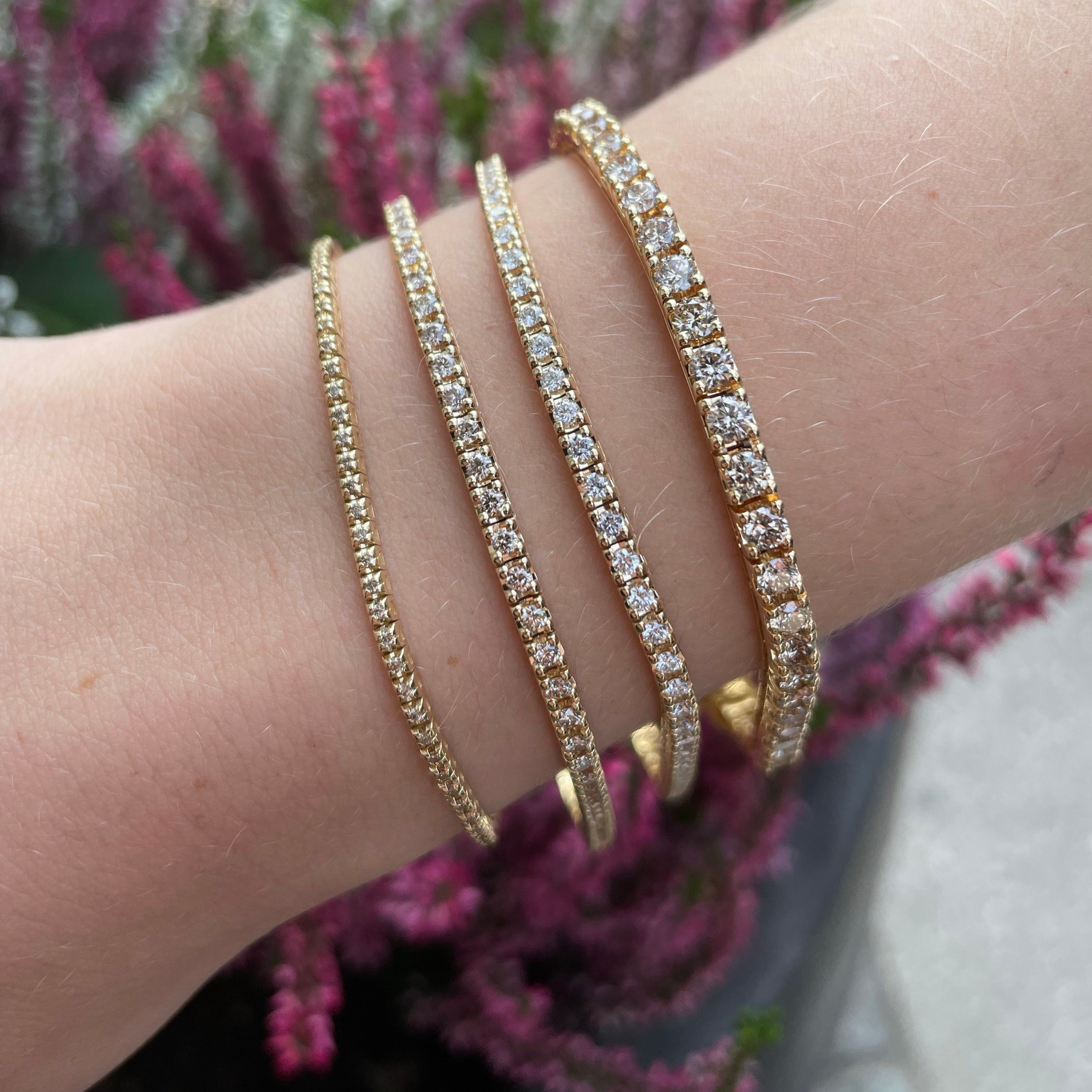 tennies armbånd / diaant armbånd
