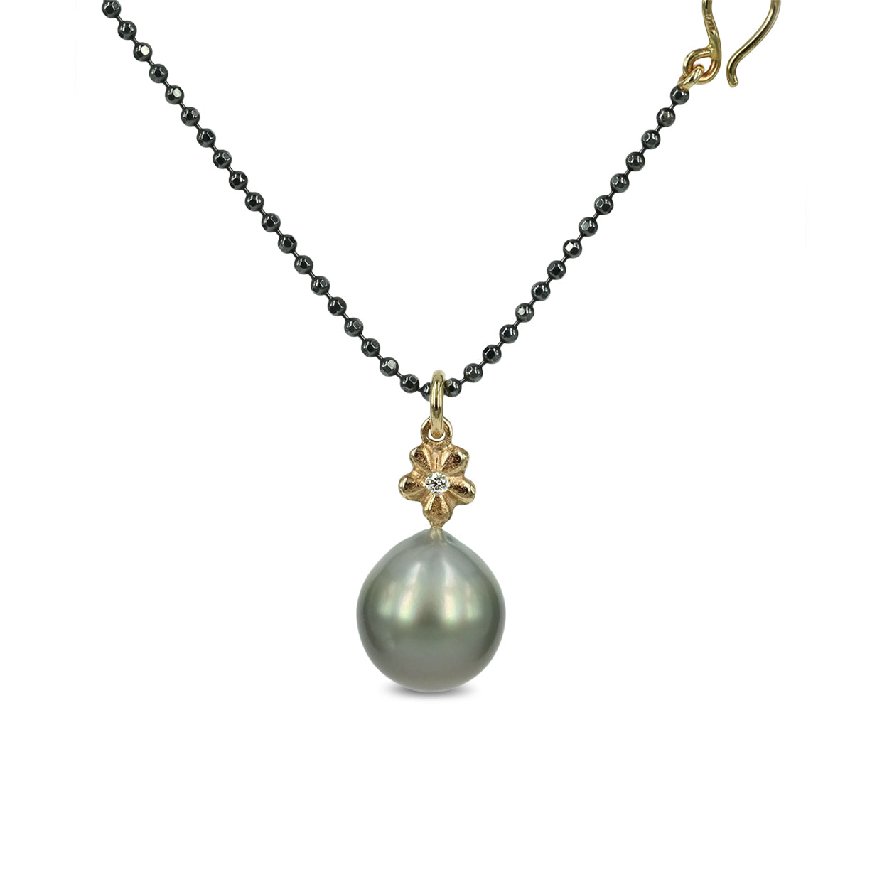 ForGetMeNot - 14 kt. Guld perlevedhæng