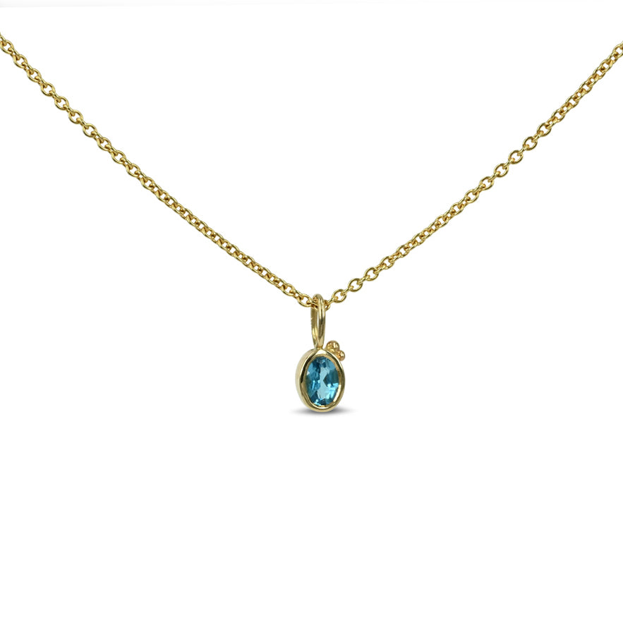 One of a kind - Smukt vedhæng med Topas