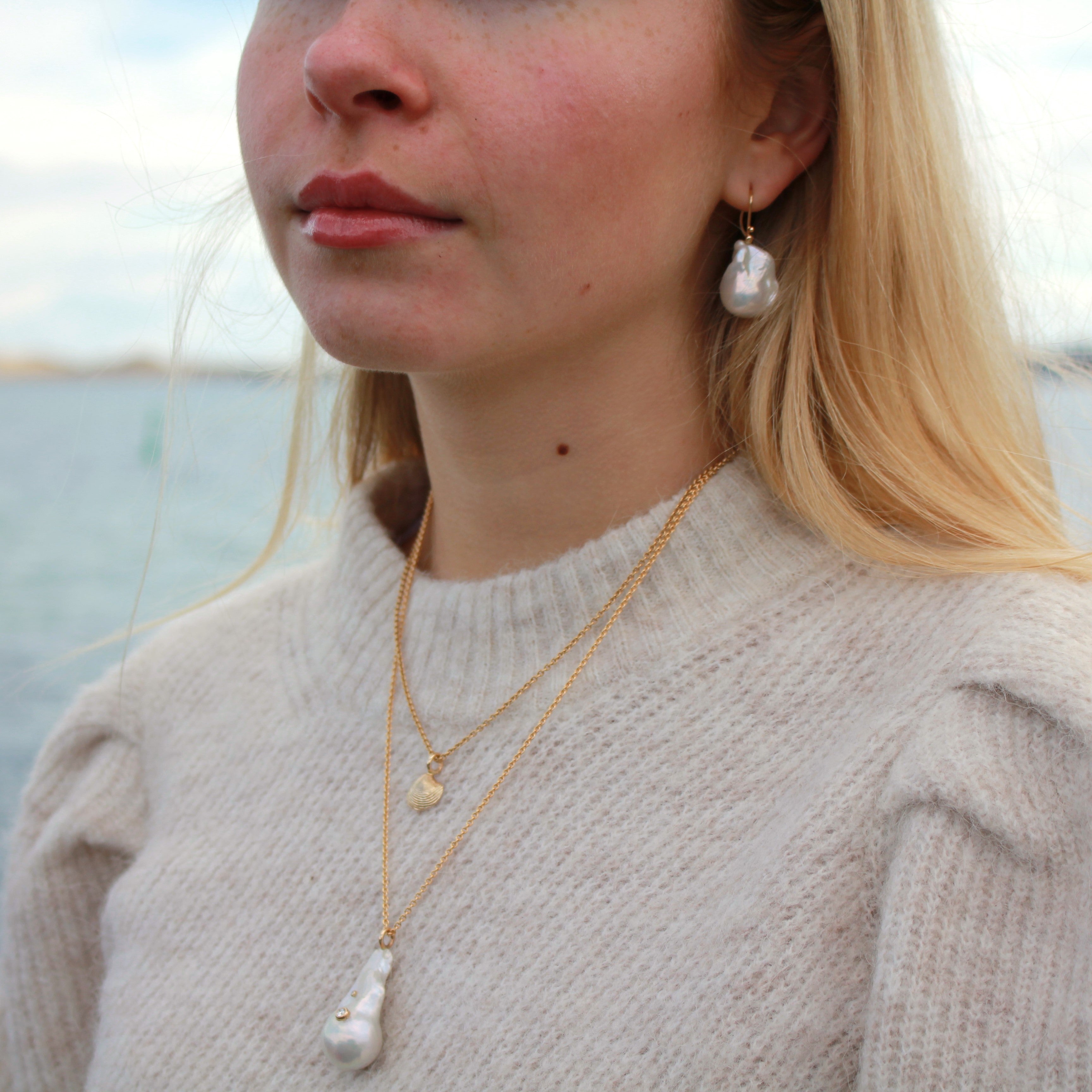 Styling af perlesmykker fra guldsmed maiken pade i hellerup